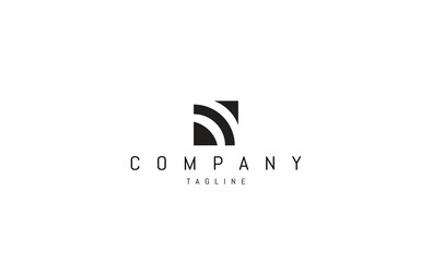 Logo design Business minimalist. modern logo design for Company.