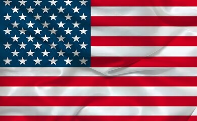 United States 3d background flag