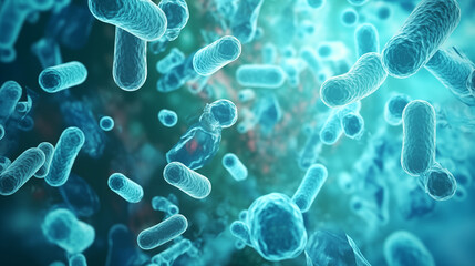 3d rendered illustration of bacteria