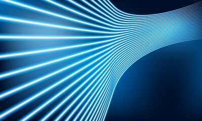 Abstract speed Business Start up launching product with Electric car and city concept Hitech communication concept innovation background,  vector design