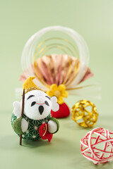 お正月　七福神恵比寿様イメージ