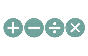 mathematic icon symbol green with texture