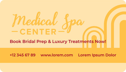 Medical spa center, book luxury treatment now