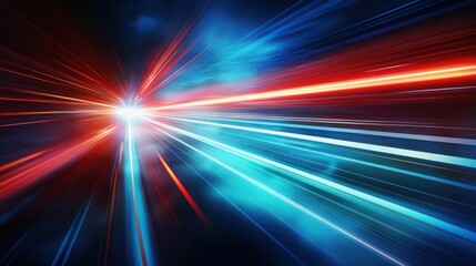 Light Trails from High Speed Rail