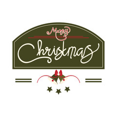 Merry Christmas Lettering Decoration