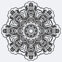 Beautiful snowflakes for christmas winter design. Vector design