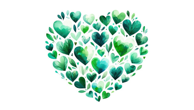 Green Watercolor Heart Images – Browse 29,546 Stock Photos, Vectors, and  Video