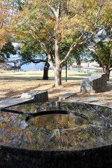 Obraz premium 長崎の水辺の森公園の水の劇場02