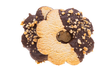 cookie flower isolated