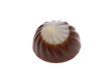 chocolate candies isolated