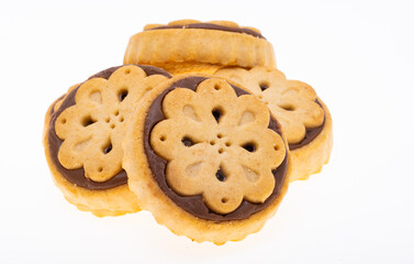 cookie flower isolated