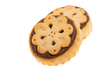 cookie flower isolated