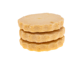 butter cookies isolated