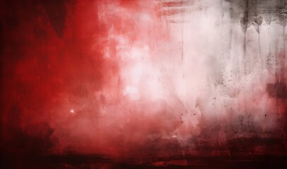 red grungy background with spotlight background, Generative AI 
