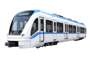 train  on transparent background