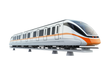 train  on transparent background