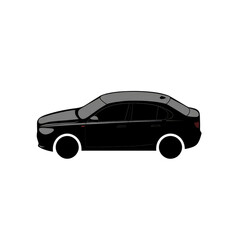 illustration Cars in silhouette