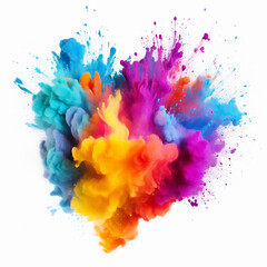 paint abstract powder explosion motion colors holi burst splashing textured explode dust art smoke splat
