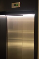 elevator in the airport