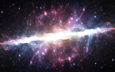 Fototapeta na wymiar sky galaxy nebula wallpaper background