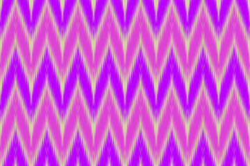 abstract geometric background.  Ethnic fabric  ikat  style
