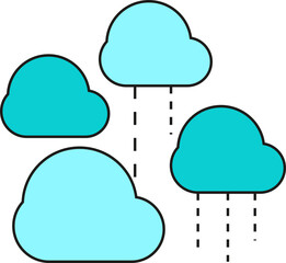 Cloud and Hosting Icon
