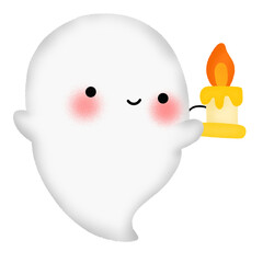 halloween ghost, doll, cute, cartoon, halloween, element