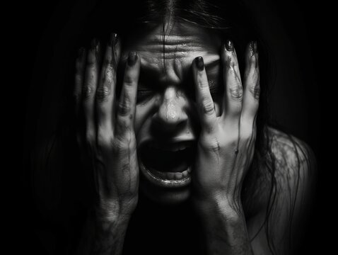 woman possessed by evil