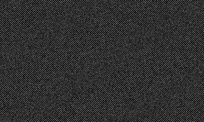 Black jeans denim texture. Denim background. Seamless fabric pattern. - obrazy, fototapety, plakaty