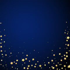 Magic stars vector overlay.  Gold stars scattered