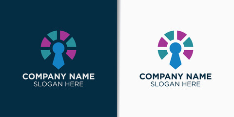 digital jobs logo design vector