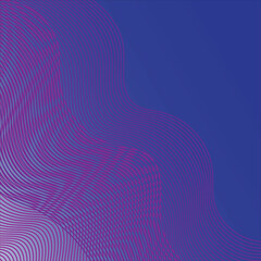 Abstract background with curved lines