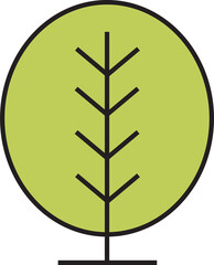 Tree Icon Illustration