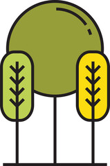 Tree Icon Illustration
