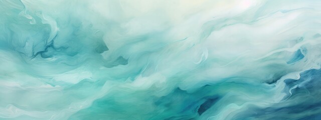 Obraz premium Abstract background image in blue and teal tones beautiful original wide format for design or creative work high resolution.