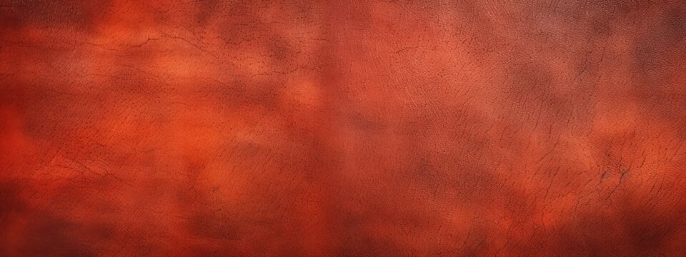 Red orange tones with texture of leather animal skin beautiful original wide format background image in  for design or creative work high resolution.