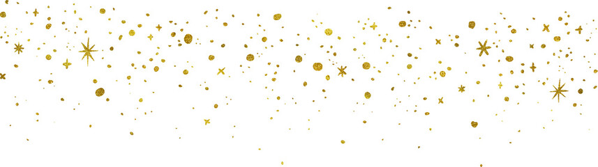 Big shooting stars illustration