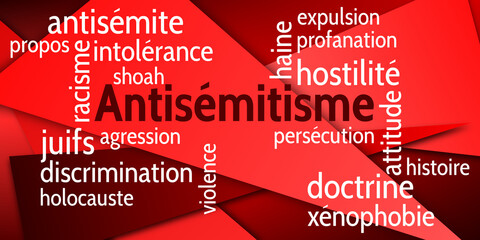 Nuage de Mots Antisémitisme v6
