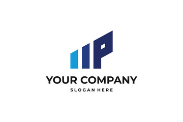 Letter P - Accounting and Financial Logo : Suitable for Accounting and Financial Theme, Business and Consulting Theme, Infographics and Other Graphic Related Assets.