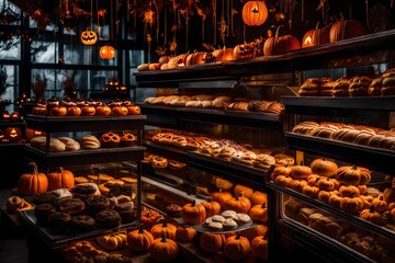Halloween sweets shop