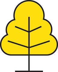Tree Icon Illustration
