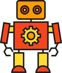 Funny Robot Icon