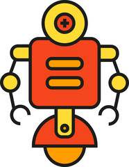 Funny Robot Icon