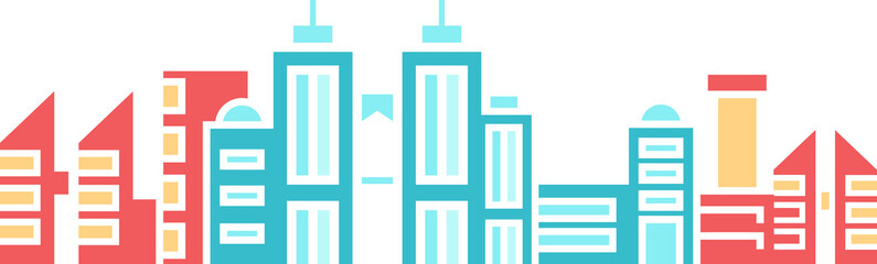 City Skyscraper Illustration
