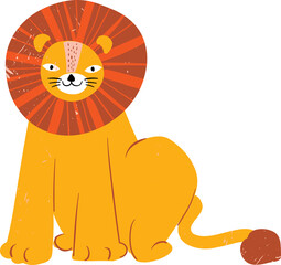 Cute Animal safari element PNG
