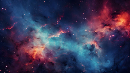Galaxy of stars in space, background