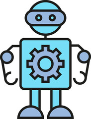 Cartoon Robot Avatar
