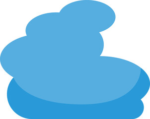 Blue Cloud Icon

