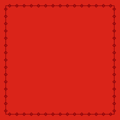 Elegant vintage svg frame for Chinese New Year story templates, envelopes design and greeting cards. Modern linear minimalist vector design