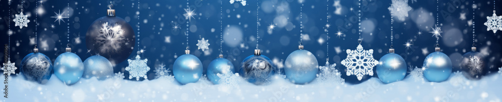Poster abstract background with christmas theme, web site header or footer template